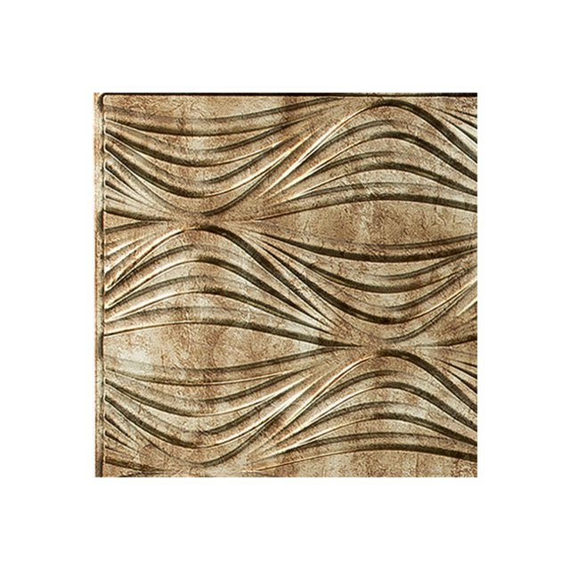 FASÄDE Easy Installation Shallot Bermuda Bronze Wall Panel Sample (12" X 12" Sample)