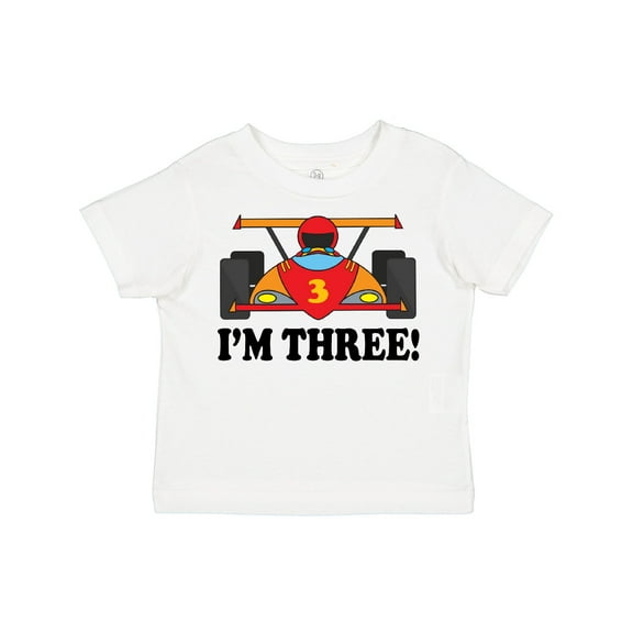 Inktastic Race Car 3rd Birthday Boys Toddler T-Shirt