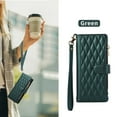 thumbnail image 4 of ELEHOLD For Samsung Galaxy Z Fold 5 Wallet Case, Card Slots Zipper Purse Luxury PU Leather Kickstand Full Body Shockproof Phone Cover with Shoulder/Wrist Strap for Samsung Galaxy Z Fold 5,Darkgreen, 4 of 8