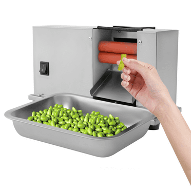 Commercial Electric Bean Sheller Semi-automatic Bean Shelling Machine Pea Peeling Removing Machine 50RPM