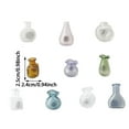 thumbnail image 3 of 10Pcs Tiny Glass Bud Vases – 1 Inch Mini Flower Vases for Cat Whiskers, Succulents, Fairy Gardens, DIY Crafts, Wedding Decor & Table Centerpieces, 3 of 7