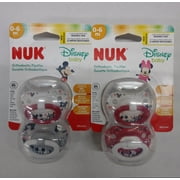 Nuk Pacifier Mick Minn 0-6 Months 2pk- Assorted