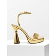 thumbnail image 2 of Women's Y2K Inspired Platform Heeled Sandals With Geometric Heel, 2 of 8