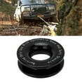 thumbnail image 3 of Recovery Ring, Shackle ATV Winch Recovery Ring Winch Snatch Block Ring Winch Snatch Recovery Ring 41000lbs Breaking Strength With Ropes For 7/16in 1/2in Soft Shackle With 3/16in, 3 of 8