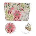 thumbnail image 4 of Unique Bargains 1 Pc Portable Galsang Flower Makeup Bag Polyester Beige Large, 4 of 5
