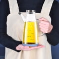 thumbnail image 4 of Upgrade Non Nozzle Refueling Bottles Kitchen Glass Olive Oil Refueling Bottles Food Grade Oil And Vinegar Refueling Container Bottles For Cooking Kitchen Gadgets, 4 of 5