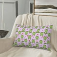 thumbnail image 5 of Sikiie Happy Frogs1 Print Plush Pillow Cover, Wrinkle-proof and Stain-resistant Pillow Protector without Pillow Core, Home Decoration-16"x24", 5 of 6