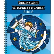 PUBLICATIONS INTERNATIONAL LTD; NEW SEASONS; BRAIN GAMES Brain Games - Sticker by Number Brain Games - Sticker by Number: Bible (28 Images to Sticker), (Spiral-Bound)