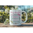 thumbnail image 2 of Personalized Teacher Coffee Mug, "Reminder: The Influence Of Good Teacher Cannot Be Erase", Funny Note Paper Design, White Ceramic, End Of Term Gift, Back To School, Birthday, 11 oz, 2 of 5