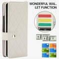 thumbnail image 2 of Compatible for Samsung Galaxy Z Fold 5 Wallet Case with S Pen Holder,4 Card Holder & Strap Flip Stand Leather Case for Samsung Z Fold 5 Case for Samsung Galaxy Z Fold 5 Phone Case Women White, 2 of 14
