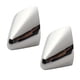 thumbnail image 4 of 2 protectores de puntas de zapatos de Metal, puntera de tacón alto, accesorios duraderos, suministros elegantes de Color sólido, tapa de puntas de zap Plata, 4 of 8