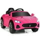 thumbnail image 5 of Costway Coche para niños de 12 V con licencia Maserati GranCabrio con control remoto y luces rosa, 5 of 5