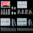 thumbnail image 4 of Duals Forms Set Gel Mold French Tip Sticker Extension Forms Set Full Cover Artificial Fasle Tip, 4 of 9