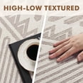 thumbnail image 2 of X Area Rug for Living Room Rug High Low Textu Jacquard Tufted Boho Geometric Washable Bedroom Rug Carpet for Dining Room Nursery Non Slip, 2 of 6
