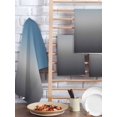thumbnail image 2 of Grey Ombre Kitchen Dish Towels for Drying Dishes Set of 3, Navy Blue Gray Gradient Modern Abstract Art Waffle Weave Microfiber Hand Tea Bathroom Towels Quick Dry & Absorbent Towel 15.7x23.6, 2 of 7