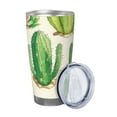thumbnail image 2 of KLL Cactus And Succulent Print 40oz Stainless Steel Insulated Car Cup with Spillproof Lid - Keep Your Drink Hot or Cold on the Go-Without Straw, 2 of 8