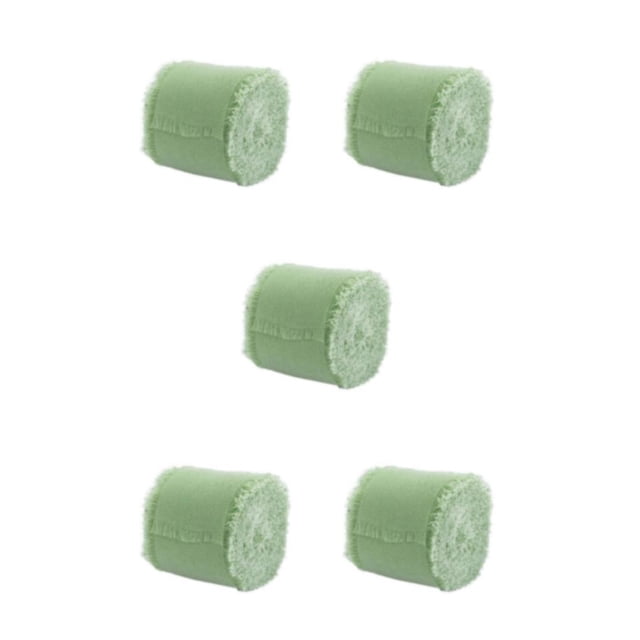 Yuarrent Cinta de gasa rasgada a mano Cinta duradera y elegante para cualquier ocasión Cinta para ramos de novia thin67 Type2 NO2