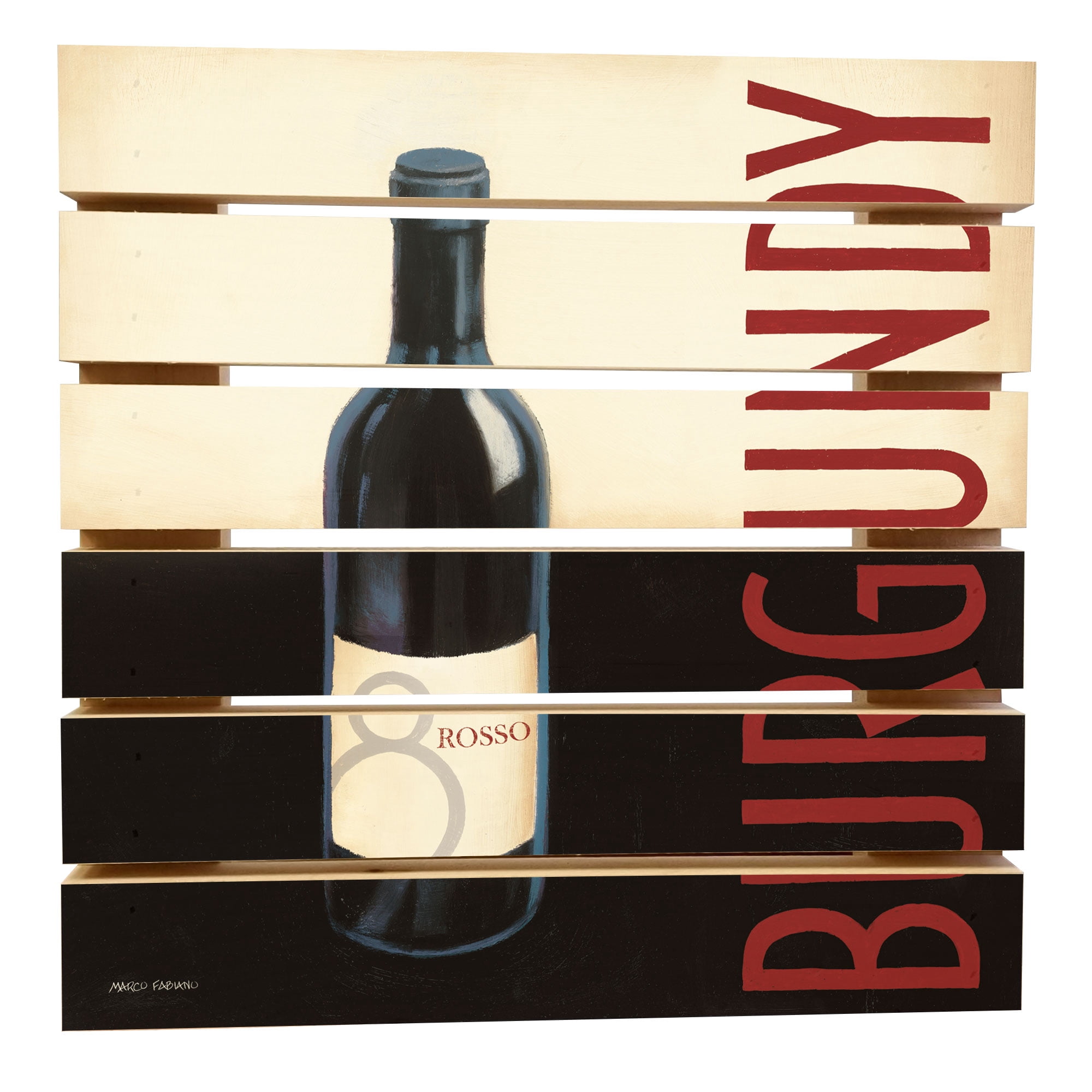 ArtWall's Vin Moderne 2 Rustic Pallet Wall Art