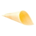 thumbnail image 2 of 2 oz Natural Pinewood Mini Cone - 3" x 1 1/4" x 1 1/4" - 200 count box, 2 of 3