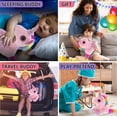 thumbnail image 4 of DolliBu Plush Pink Unicorn Stuffed Animal - Soft Plush Huggable Unicorn With Sparkle Eyes, Adorable Playtime Plush Toy, Cute Unicorn Cuddle Gift, Plush Doll Animal Toy for Kids & Adults - 7 Inch, 4 of 7