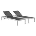 thumbnail image 6 of Modway Shore Outdoor Patio Aluminium Chaise, Set of 2, Multiple Colors, 6 of 6