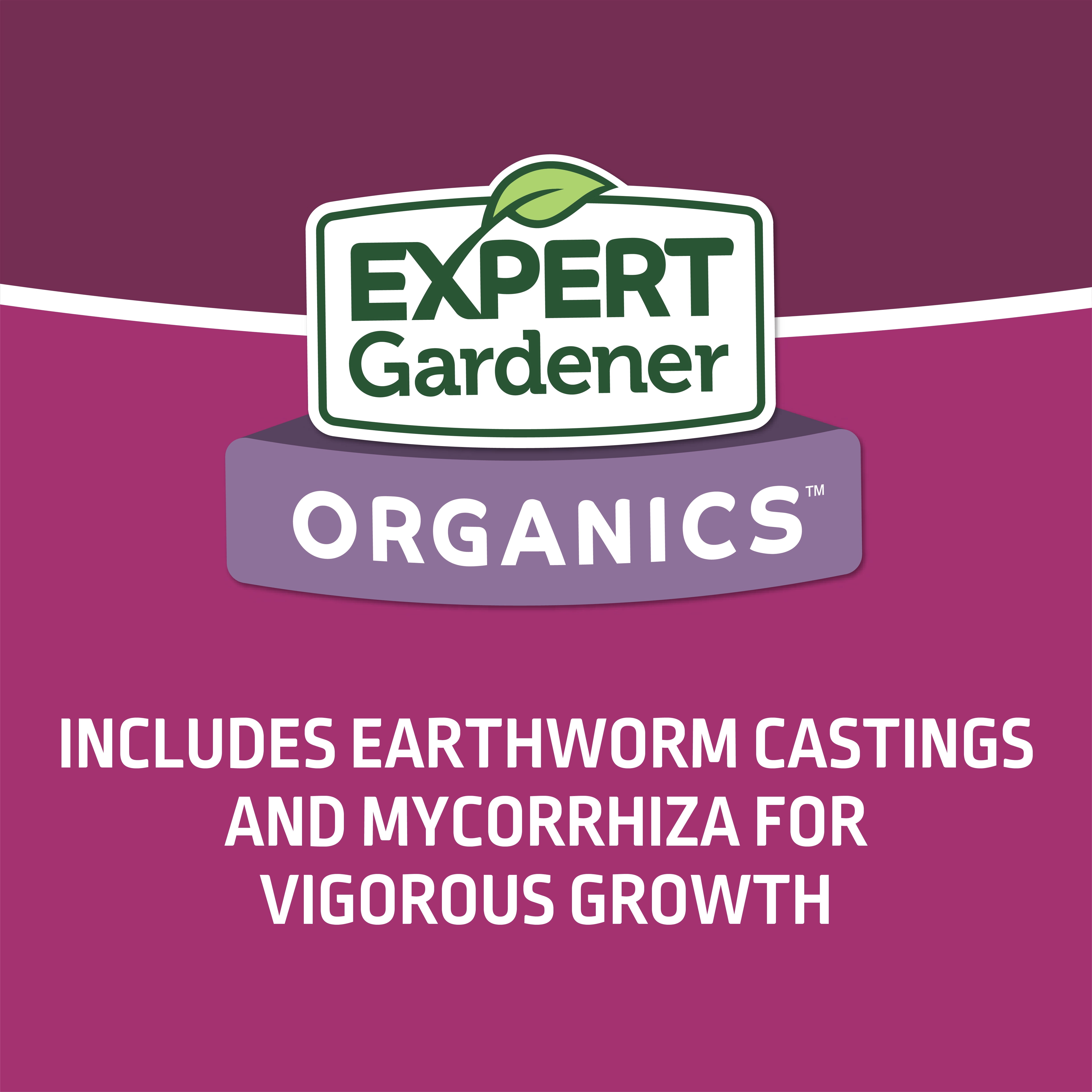 Expert Gardener Organic Raised Bed Soil, Peat-Free, Worm Castings & Mycorrhiza, Feeds 3 Months, 1.5 cu ft