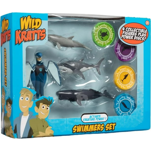 Wild Kratts Creature Power Action Figure Swimmers set - Walmart.com