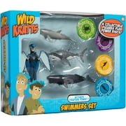 Wicked Cool Toys Wild Kratts 4-Pack Creature Power Action Figure, Swimmers