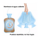 thumbnail image 5 of Bolsa De Agua Caliente Con Cubierta De Cintura Y Funda 1 Lt Naranja, 5 of 5