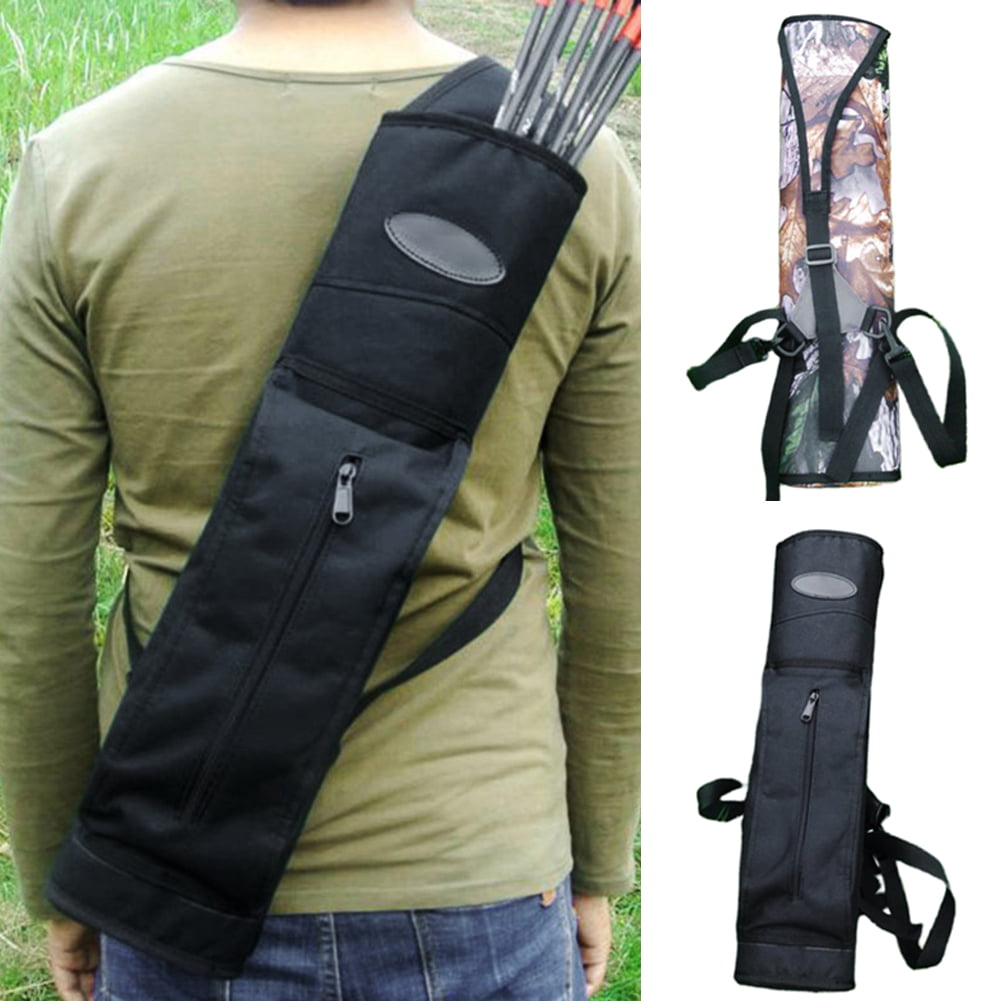 American Recurve Bow Bag Split Backpack Case Capacity Arrow Tube Holder Hunting 
