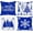 Blue, variant on 20x20 Red Christmas Pillow Covers Set of 4, Christmas Decorations Pillowcase, Winter Decorative Pillow Case, Merry Christmas Tree Cushion for Indoor Home Bedroom Sofa Xmas Couch Decor