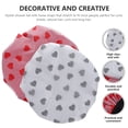 thumbnail image 4 of MasteelfCA 2Pcs Bathing Caps Satin Bonnets Hair Bonnets for Sleeping Comfortable Shower Hats Bath Caps, 4 of 8
