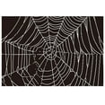thumbnail image 2 of JeashCHAT Halloween Spider Web Area Rug 2.6'x5.2' Gothic Home Decor Halloween Themed Carpet Non-Slip Washable Area Rugs for Living Room Bedroom Dining Room Hardwood Floor, 2 of 2