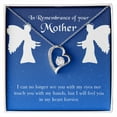 thumbnail image 2 of À Maman Message de Souvenir dans Mon Cœur pour Toujours Collier avec Carte Message, 2 of 7