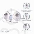 thumbnail image 3 of Extractor de Leche Materna Doble Bebesit Manos Libres 10 Bolsas 200 ml, 3 of 8
