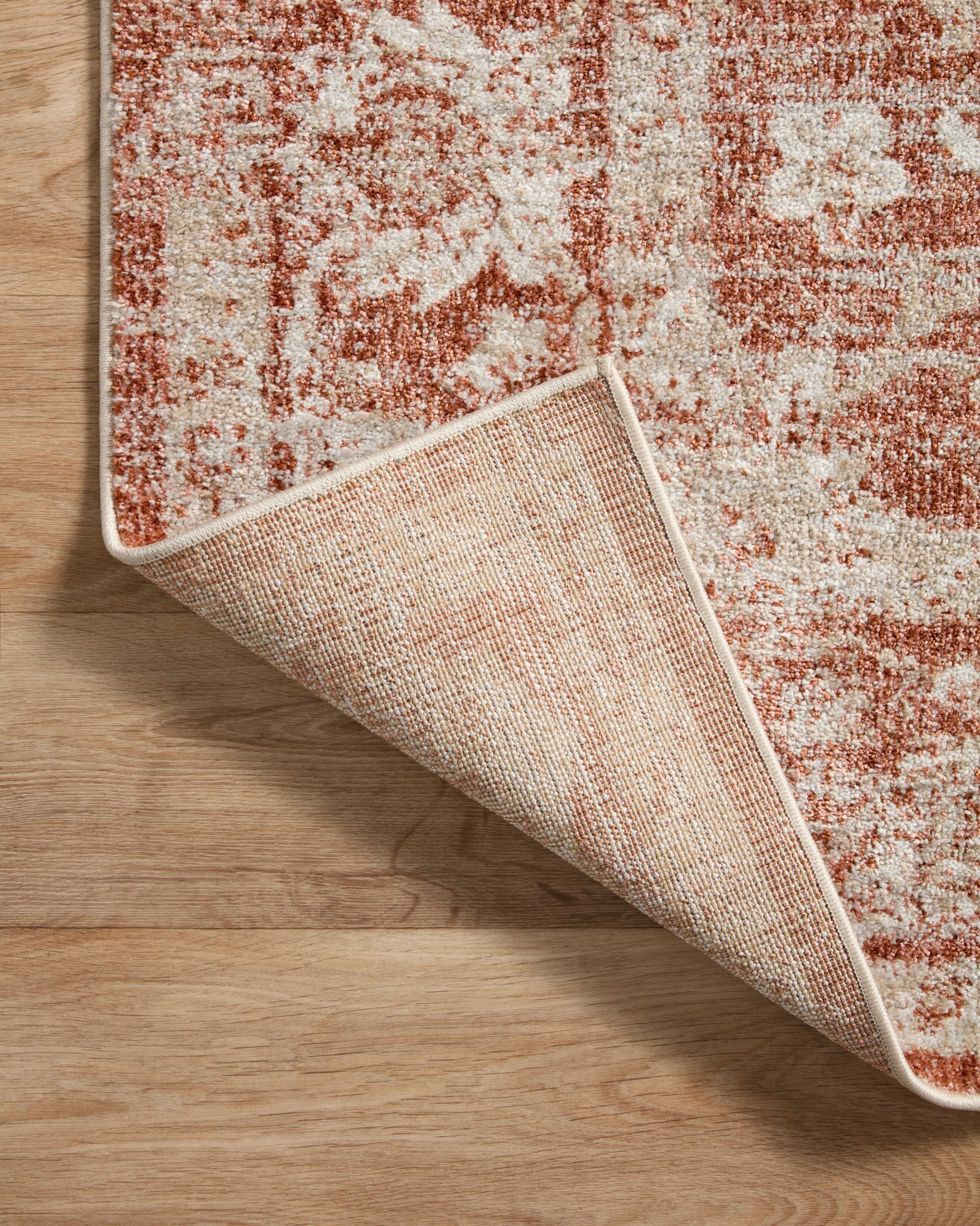 Loloi Odette Rust / Ivory 9'-2" x 13' Area Rug