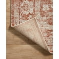 thumbnail image 6 of Loloi Odette Rust / Ivory 5'-3" x 5'-3" Round Accent Rug, 6 of 7