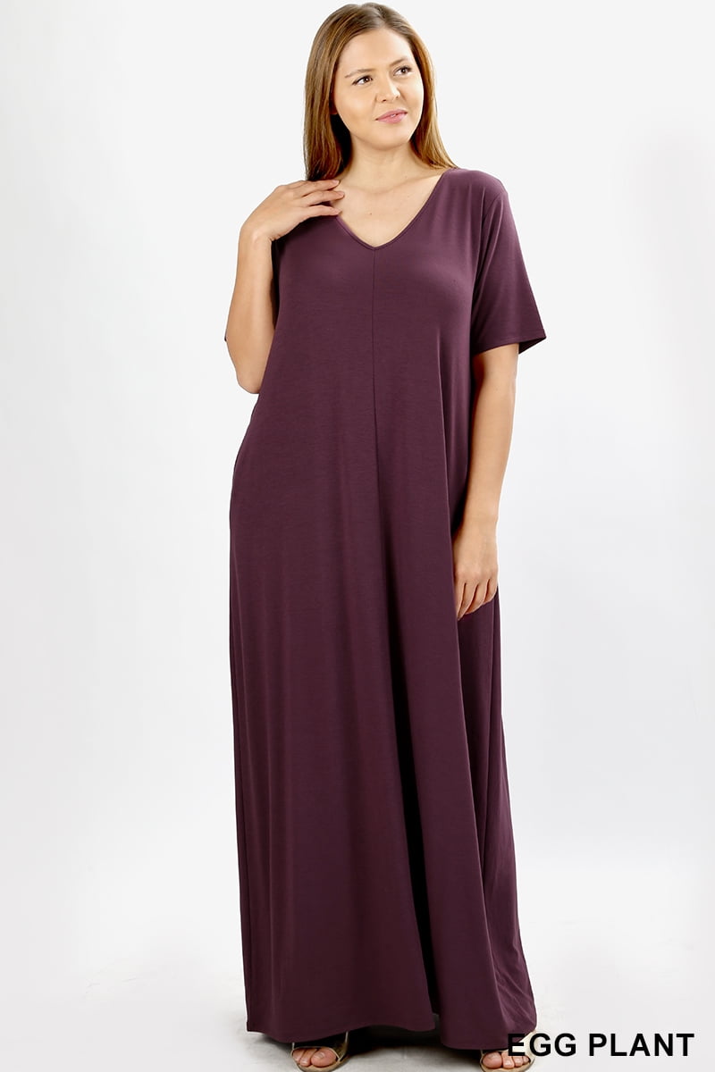 tee shirt maxi dress plus size