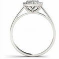 thumbnail image 3 of 1/3 Carat T.W. Diamond 10kt White Gold Single Halo Engagement Ring, 3 of 5