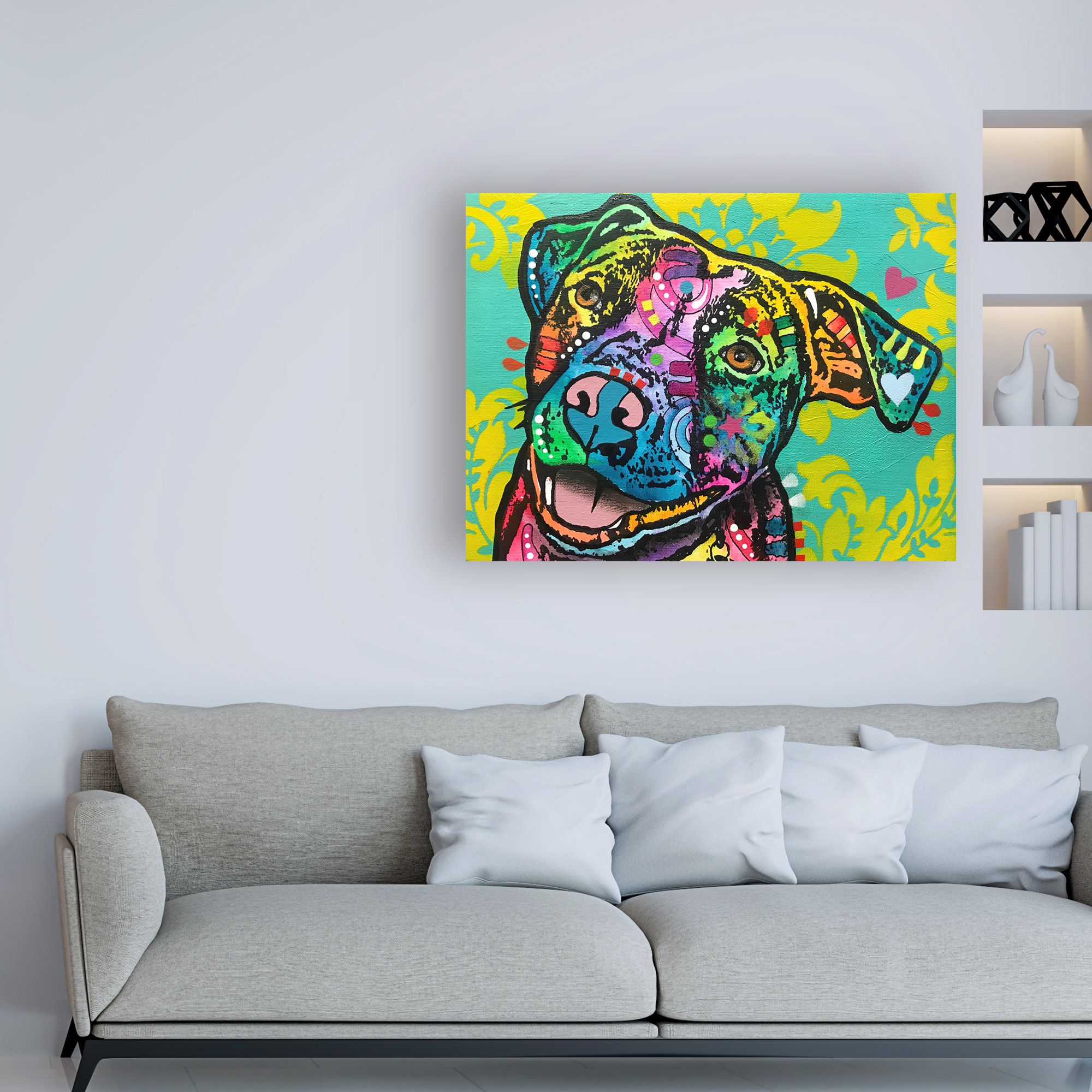 Trademark Fine Art 'Jolly' Canvas Art by Dean Russo