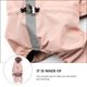thumbnail image 3 of unbranded Abrigo Impermeable Reflectante Para Perro Color Rosa Con Capucha Ajustable Y Material Transpirable, 3 of 8