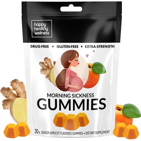 HHW Morning Sickness Relief Gummy - Overall Pregnancy Dietary Supplement - Multi-Prenatal Multivitamin