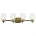 thumbnail image 2 of Janiel 4-Light 33" Bathroom Vanity Light in Classic Bronze, 2 of 6