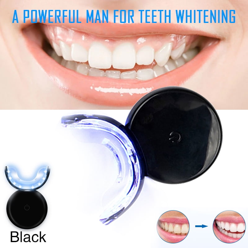 Fzflzdh Teeth Whitening Kit With 24 Led Light For Sensitive Teeth Red And Blue Led Lights 35 