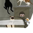 thumbnail image 4 of CHOK Blouse Col Rond Imprimé Graphique Animal Tees Décontracté Mode Urbaine Tops Grande Taille pour Femmes, 4 of 6