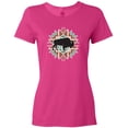 thumbnail image 3 of Inktastic Buffalo Cute Western Pattern Women's T-Shirt, 3 of 5