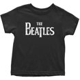 thumbnail image 1 of The Beatles - Camiseta Logotipo Drop T para Niños/Niñas (Negro), 1 of 2