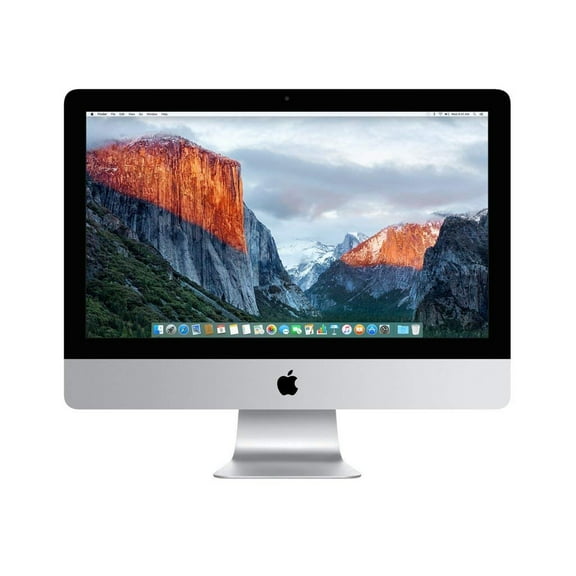 Restored Apple iMac 21.5" All in One PC Intel i5-5250U Dual Core 1.6GHz 1TB 8GB MK142LL/A (Refurbished)