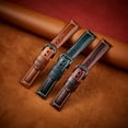 thumbnail image 5 of Oil wax leather strap men's retro watch band 20/22/24/26m, 5 of 16
