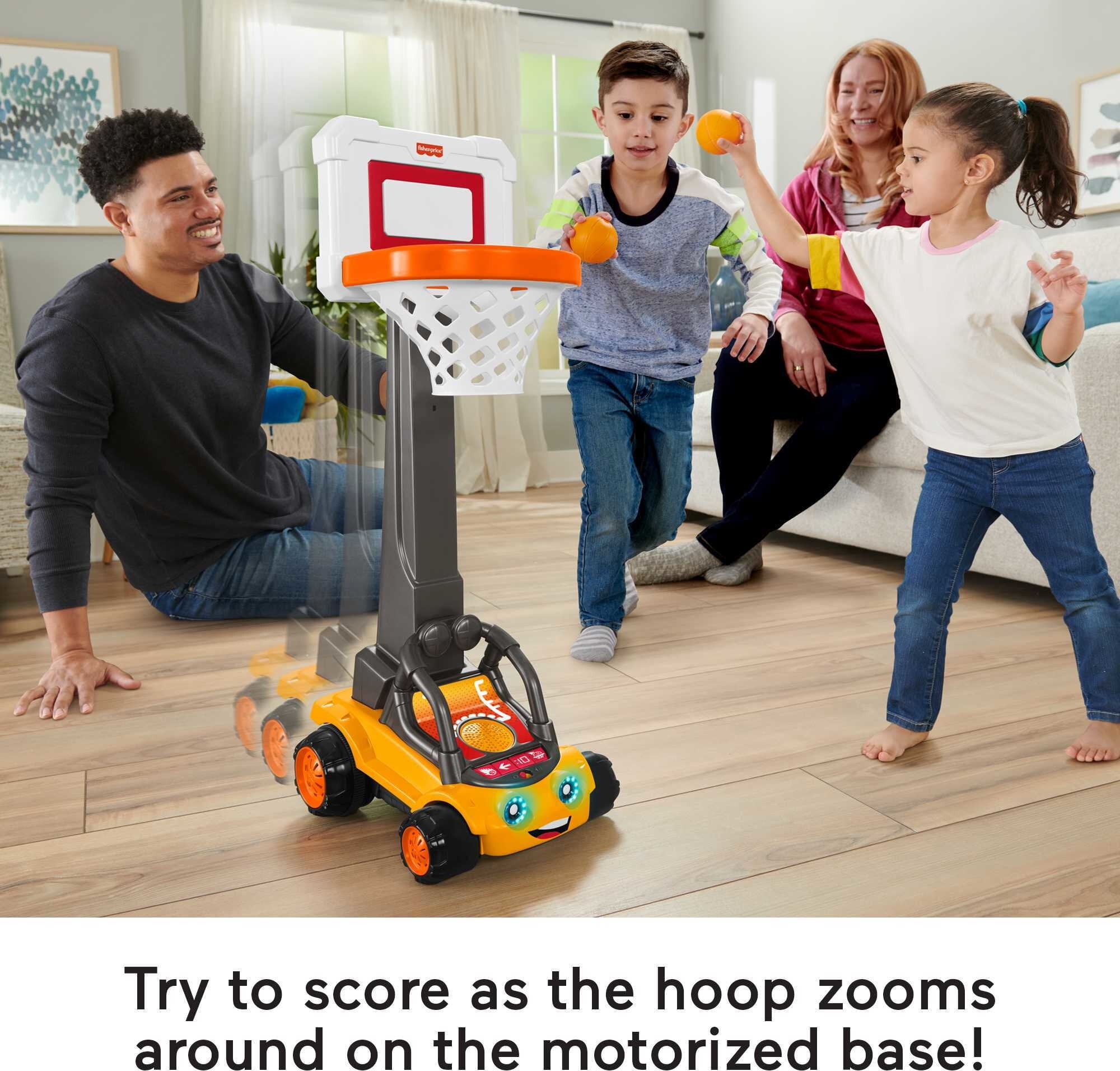 Fisher-Price B.B. Hoopster Electronic Basketball Toy - 2